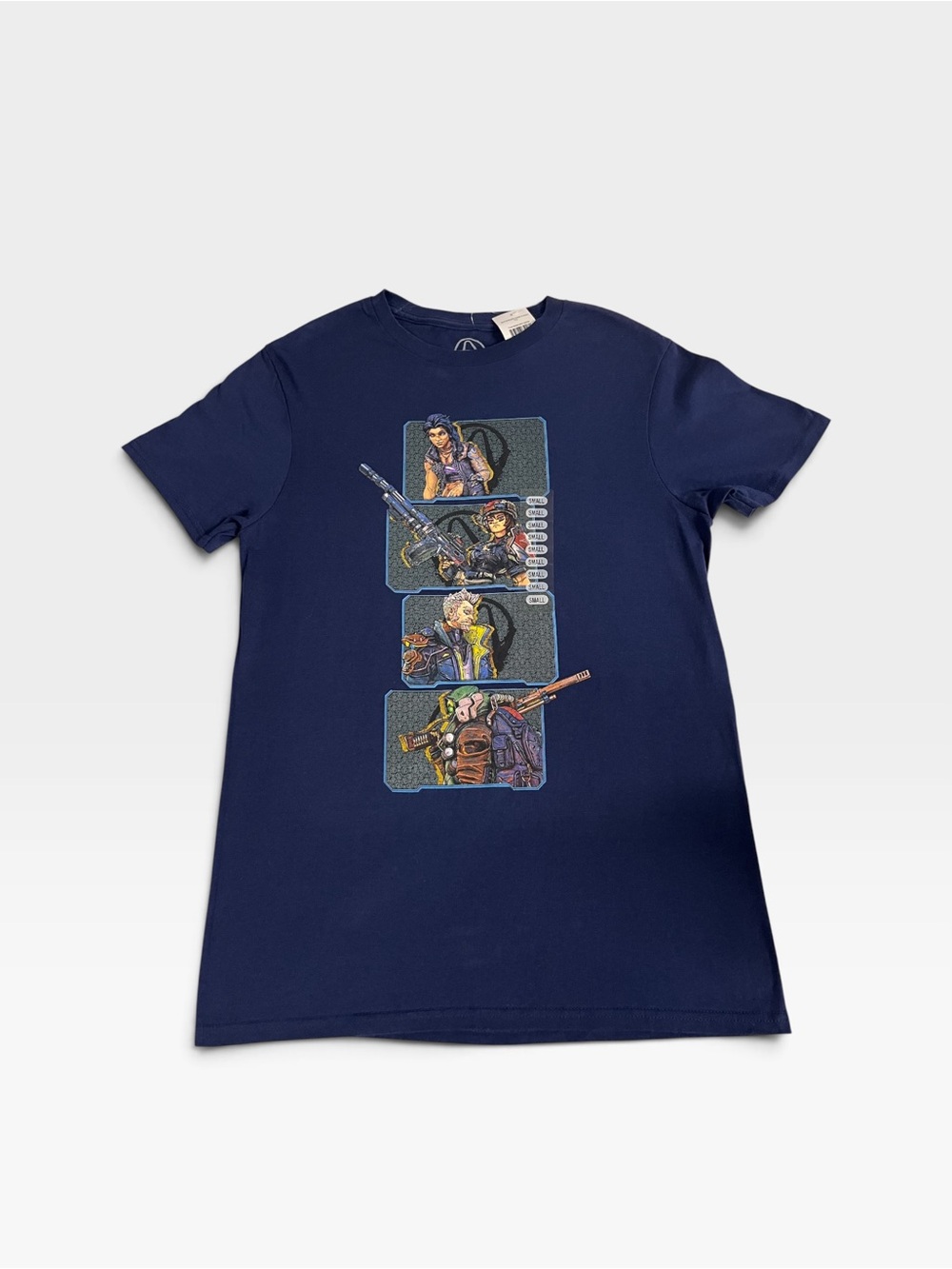 Brand New-Borderlands 3 Vault Hunters Navy T-Shirt